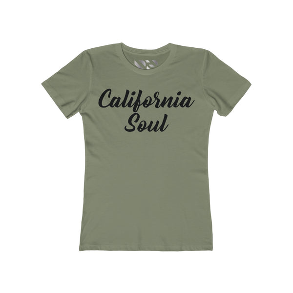 "California Soul" Women's The Boyfriend Tee