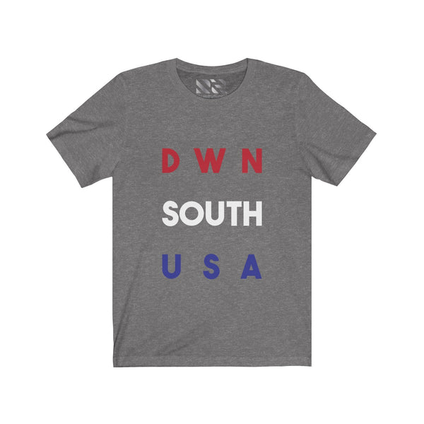 "Dwn South USA" Unisex Jersey Short Sleeve Tee