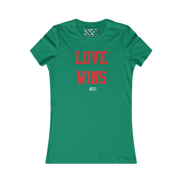 Love Wins (Red) Women's Favorite Tee