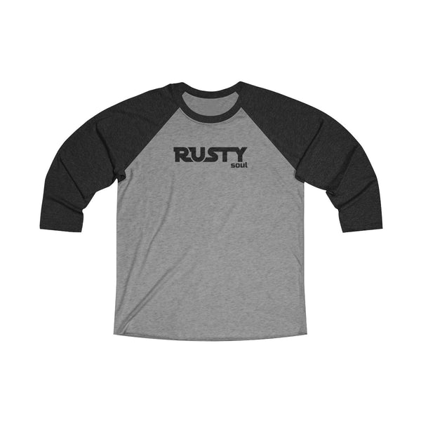 RustySoul Brand Unisex Tri-Blend 3/4 Raglan Tee