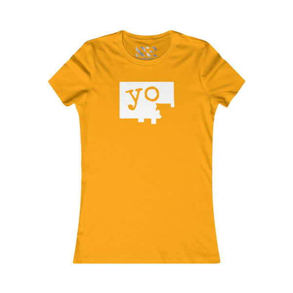 The Town "YO" (White) Women's Favorite Tee