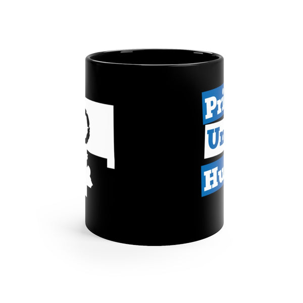 The Town "YO" Black mug 11oz