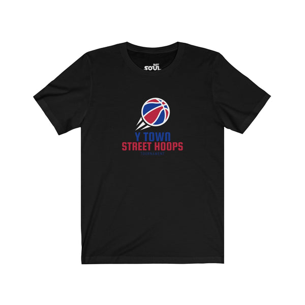 Y Town Street Hoops Unisex Jersey Short Sleeve Tee