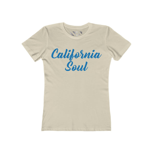 California Soul" Women's The Boyfriend Tee