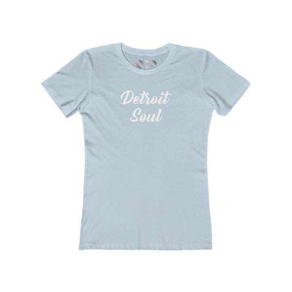 "Detroit Soul" Women's The Boyfriend Tee