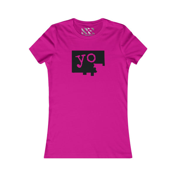 The Town "YO" (Black) Women's Favorite Tee