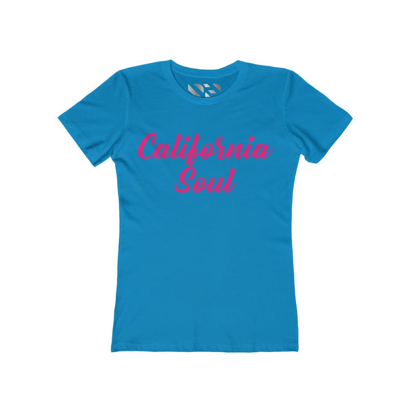 California Soul" Women's The Boyfriend Tee