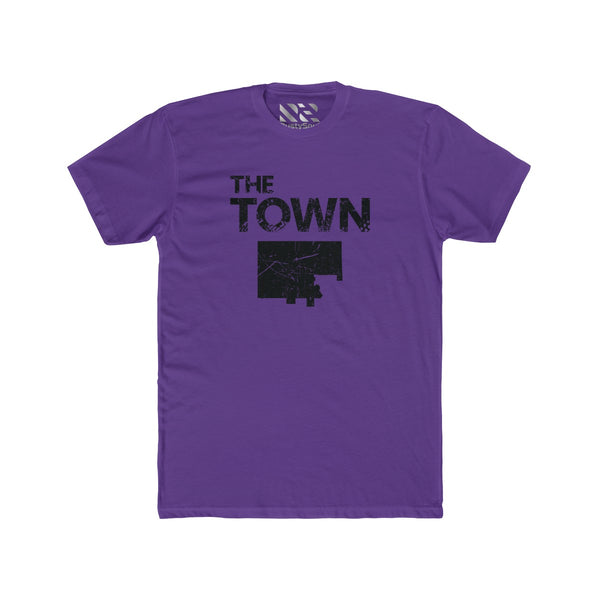 The Town 1 (Black) Men's Cotton Crew Tee