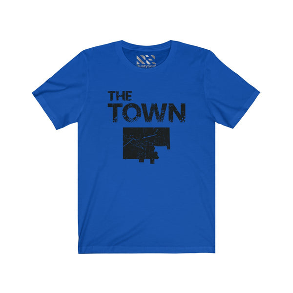 The Town 3 (Black) Unisex Jersey Short Sleeve Tee