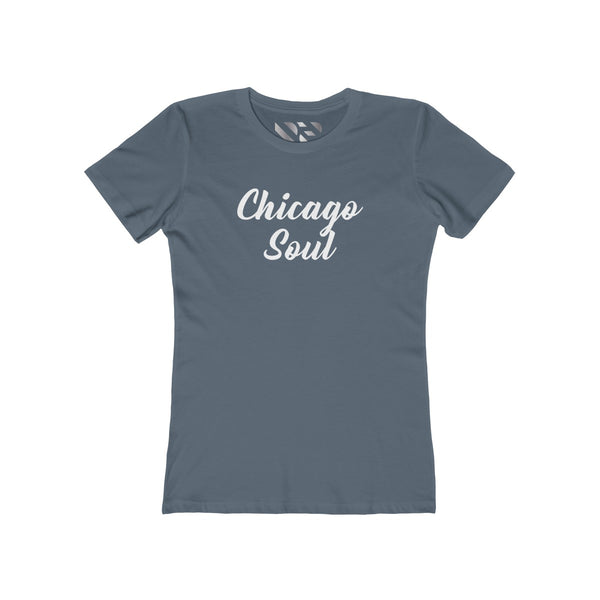 "Chicago Soul" Women's The Boyfriend Tee