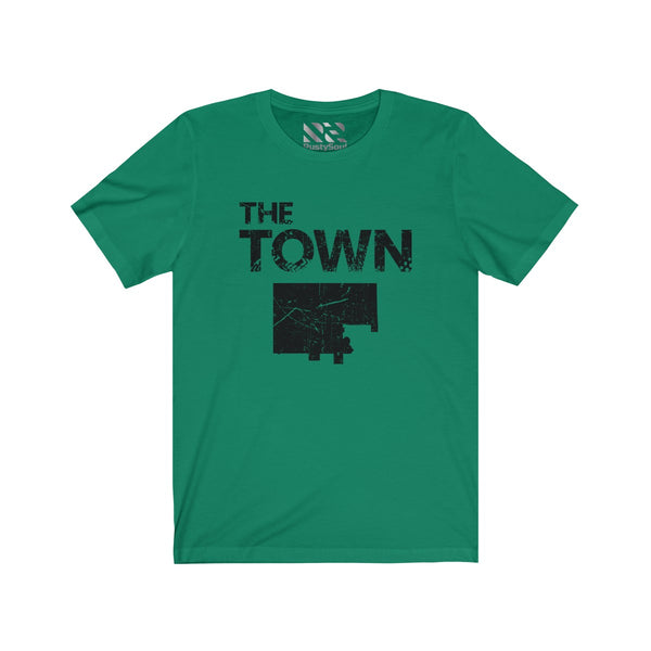 The Town 3 (Black) Unisex Jersey Short Sleeve Tee