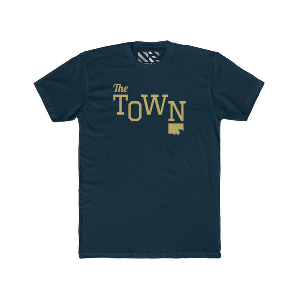 The Town 2 (Gold) Men's Cotton Crew Tee