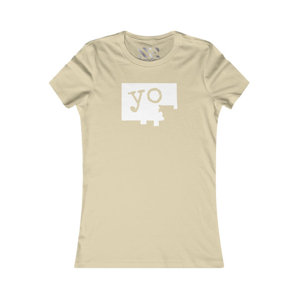 The Town "YO" (White) Women's Favorite Tee
