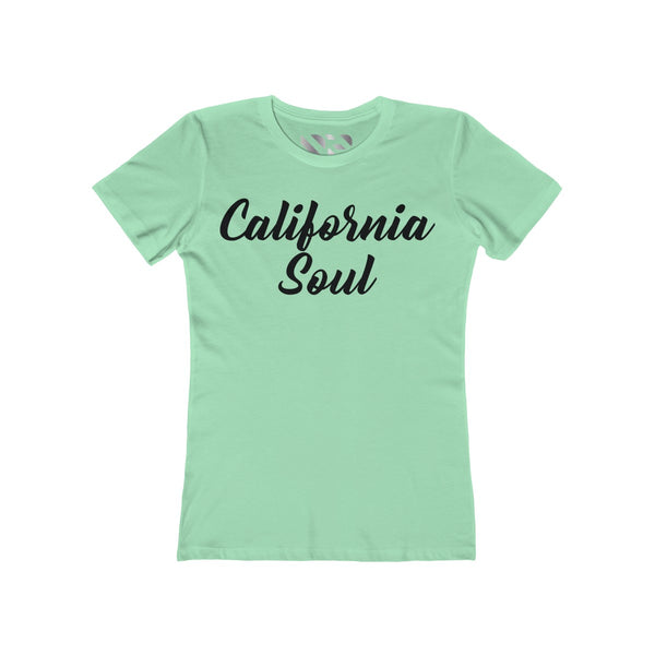 "California Soul" Women's The Boyfriend Tee