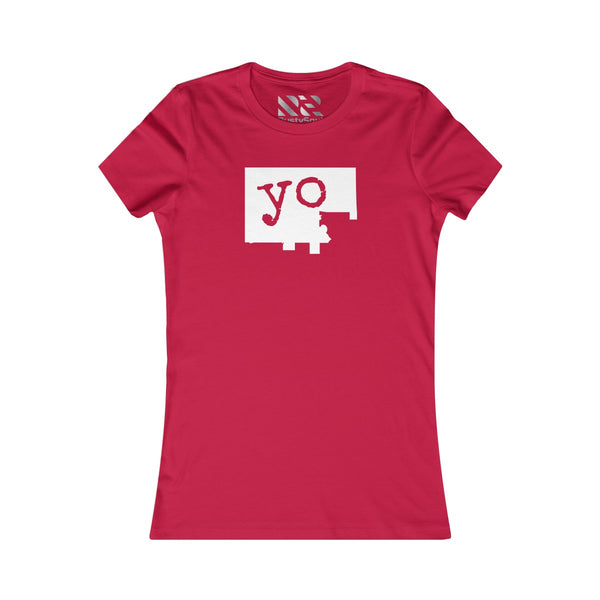 The Town "YO" (White) Women's Favorite Tee