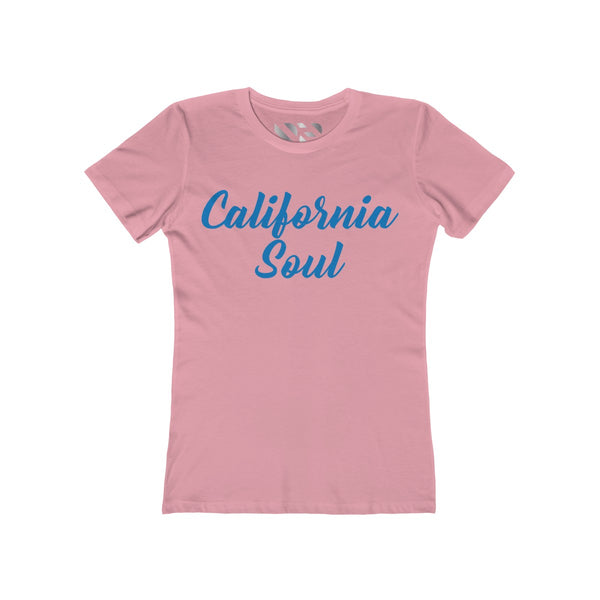 California Soul" Women's The Boyfriend Tee