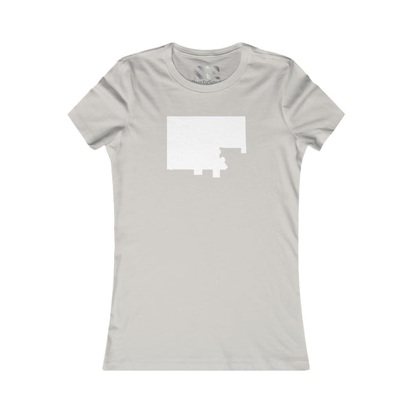 The Town "Silhouette" (White) Women's Favorite Tee